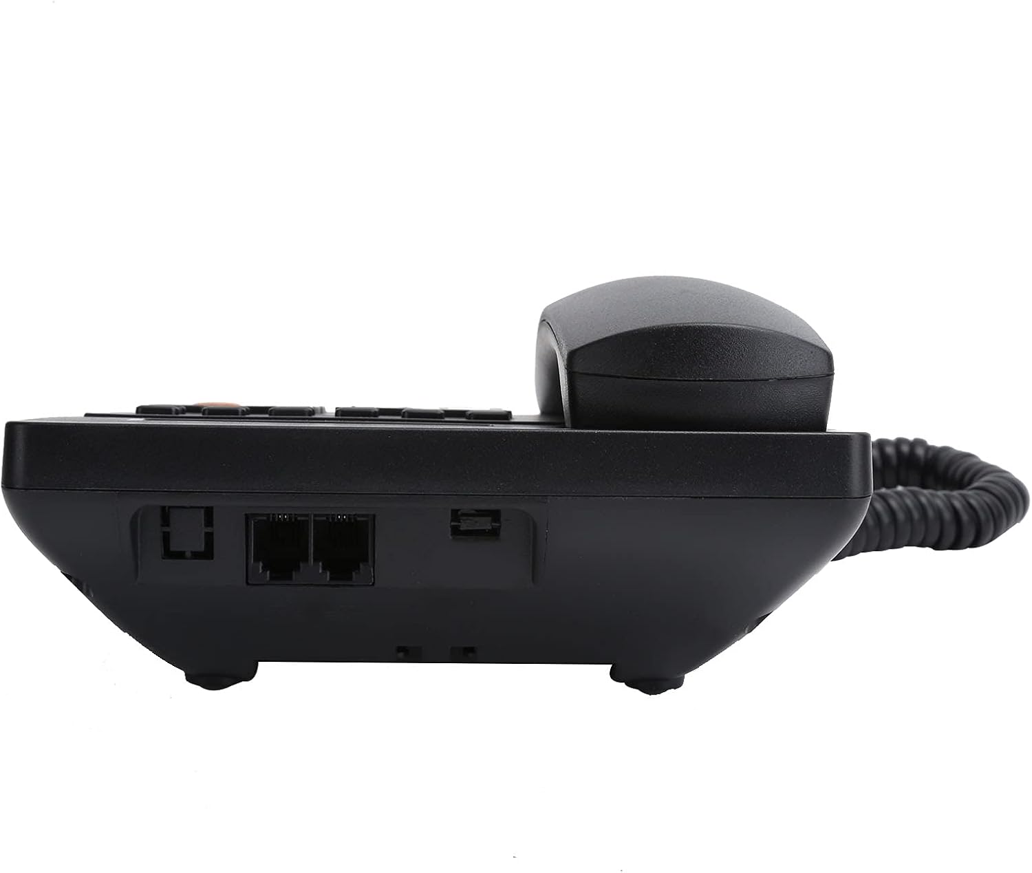 Schnurgebundenes Telefon, Kabelgebundenes Haustelefon, Telefon mit Großen Tasten für ältere Menschen, Anrufer ID-Anzeige/HD Anrufqualität (Rauschunterdrückung), Plug-and-Play. Schwarz 9 - smartspeakergames.de