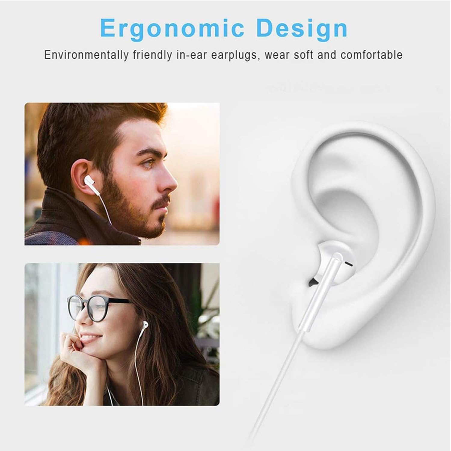 2Pack USB-C Kopfhörer,HiFi Stereo In-Ear Kopfhörer mit Noise Isolating,Integriertem Mikrofon&Lautstärkeregler Kompatibel mit i-Phone 16/15/Plus/Pro Max,Galaxy S24/S23/Ultra/A53,i-Pad Pro,Pixel 7/6 etc 2 613p5n7osGL. AC SL1500 - smartspeakergames.de