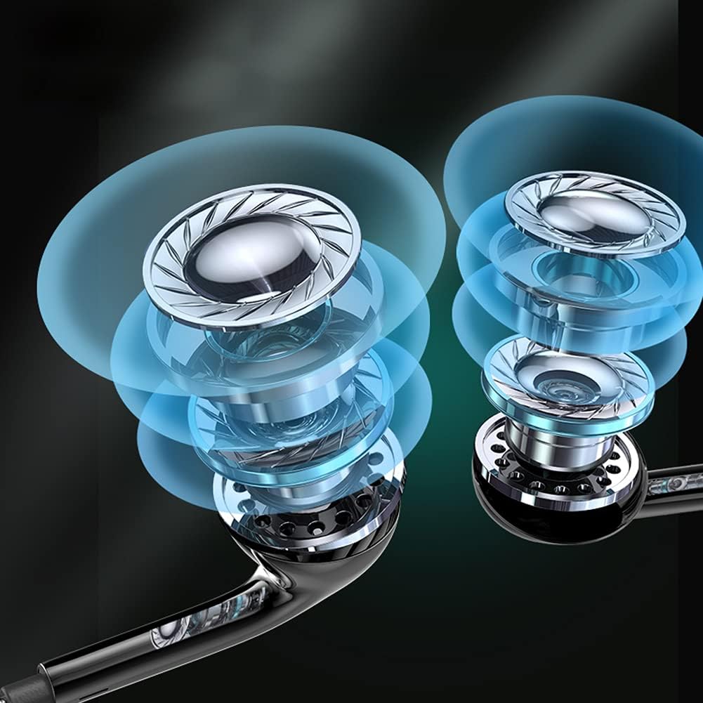 2 Pack kopfhörer In Ear Kopfhörer mit Kabel Ohrhörer mit Mikrofon und Lautstärkeregler Headset mit 3.5mm Klinkenstecker Kopfhörern für iPhone Samsung Huawei Android Smartphone Laptop MP3 Players 2 - smartspeakergames.de