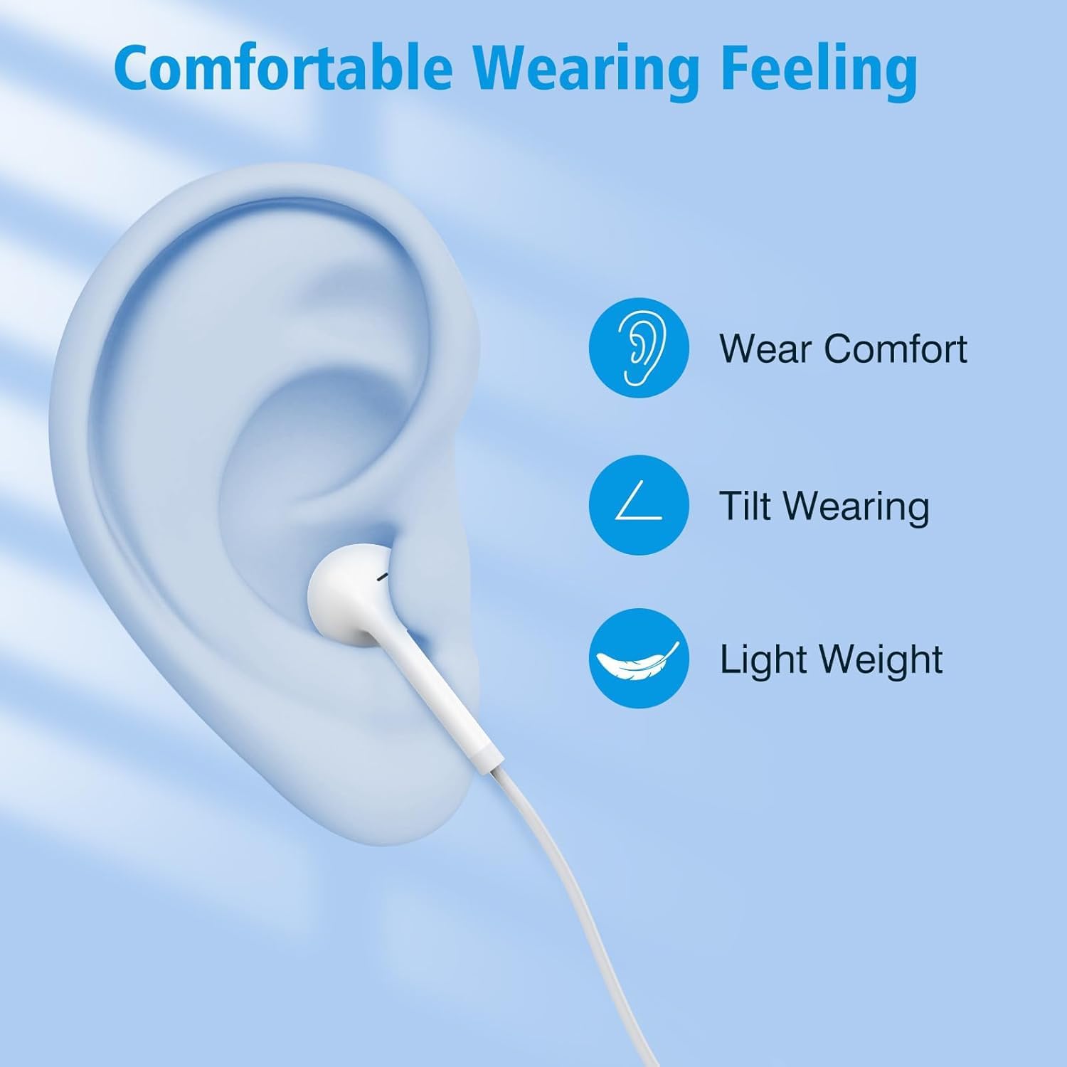 3,5mm In-Ear-Kopfhörer mit Kabel, Kopfhörer mit Kabel Ohrhörer mit Mikrofon und Lautstärkeregler mit 3,5mm Klinkenstecker geräuschisolierend für iPhone Samsung Huawei Android Smartphone Laptop MP3 6 61HMM8naVtL. AC SL1500 - smartspeakergames.de