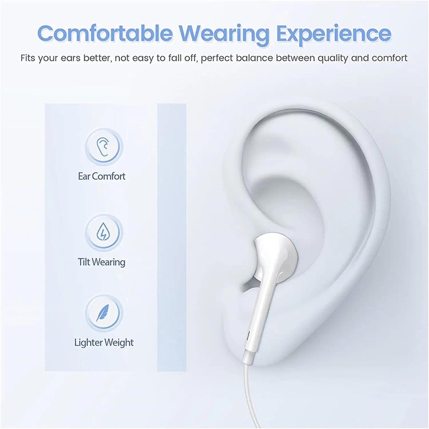 2PC USB C Kopfhörer/iPhone16 Kopfhörer kabelgebunden mit Mikrofon und Lautstärkeregler, HiFi Stereo Ohrhörer/Type C In Ear Kopfhörer für iPhone 16/16 Pro/15/Galaxy S23/Google Pixel/Xiao-mi usw 4 61R8vDruoCL. AC SL1379 - smartspeakergames.de