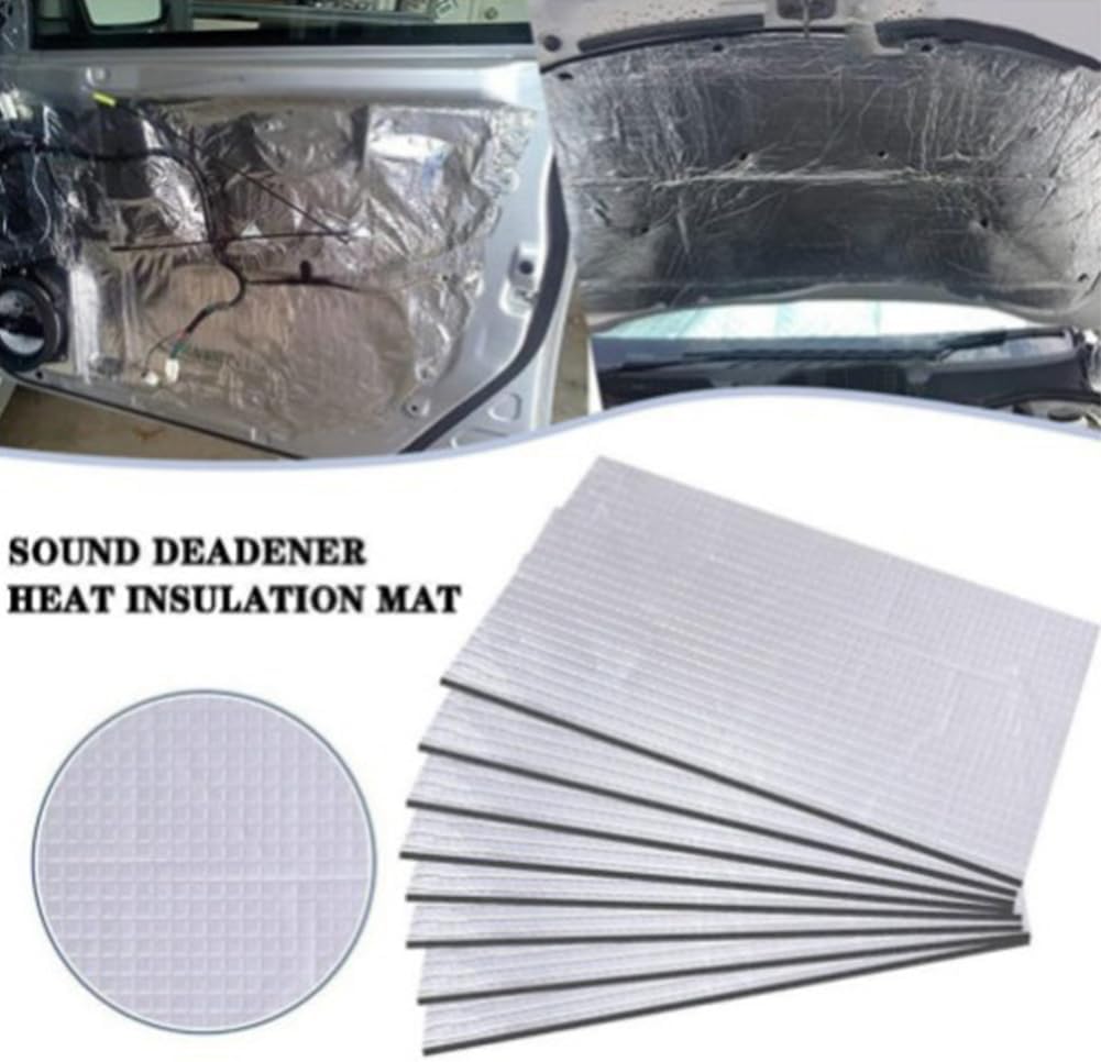 5mm Dämmmatte,Auto Schallschutzmatte,Isolierung Matte Schallschutz,Alubutyl Matte,Verwendet für Schallschutz und Wärmedämmung in Wohnungen,Büros und Fahrzeugen,6 pcs 4 61rHY53tMhL. AC SL1001 - smartspeakergames.de