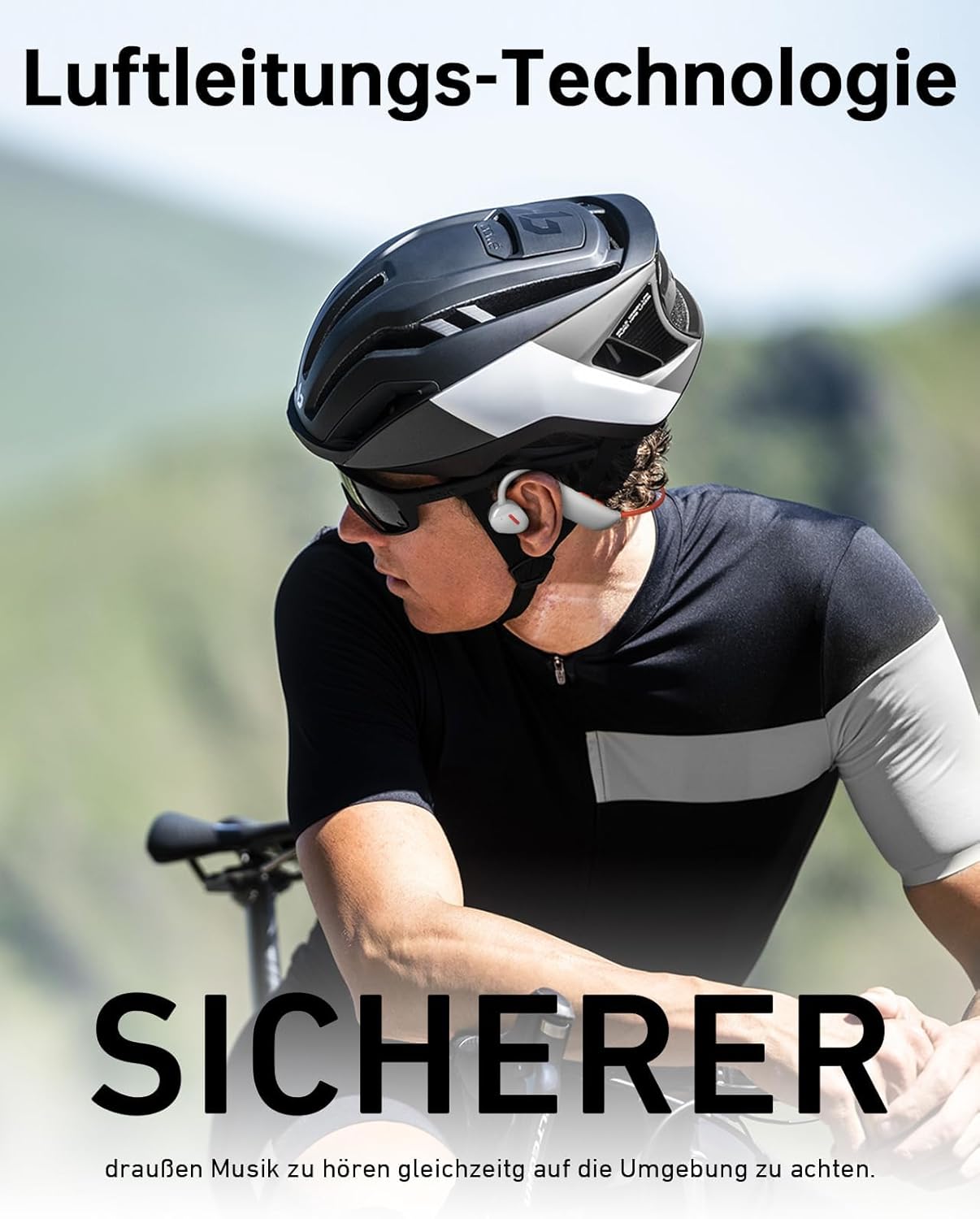 ANCwear Open Ear Kopfhörer Bluetooth 5.3, wasserdichte Kopfhörer kabellos Sport, Ohrhörer Bluetooth für Läufer Fahrradfahren Gym Running Work (Grau) 3 71KGrB9CRTL. AC SL1500 - smartspeakergames.de