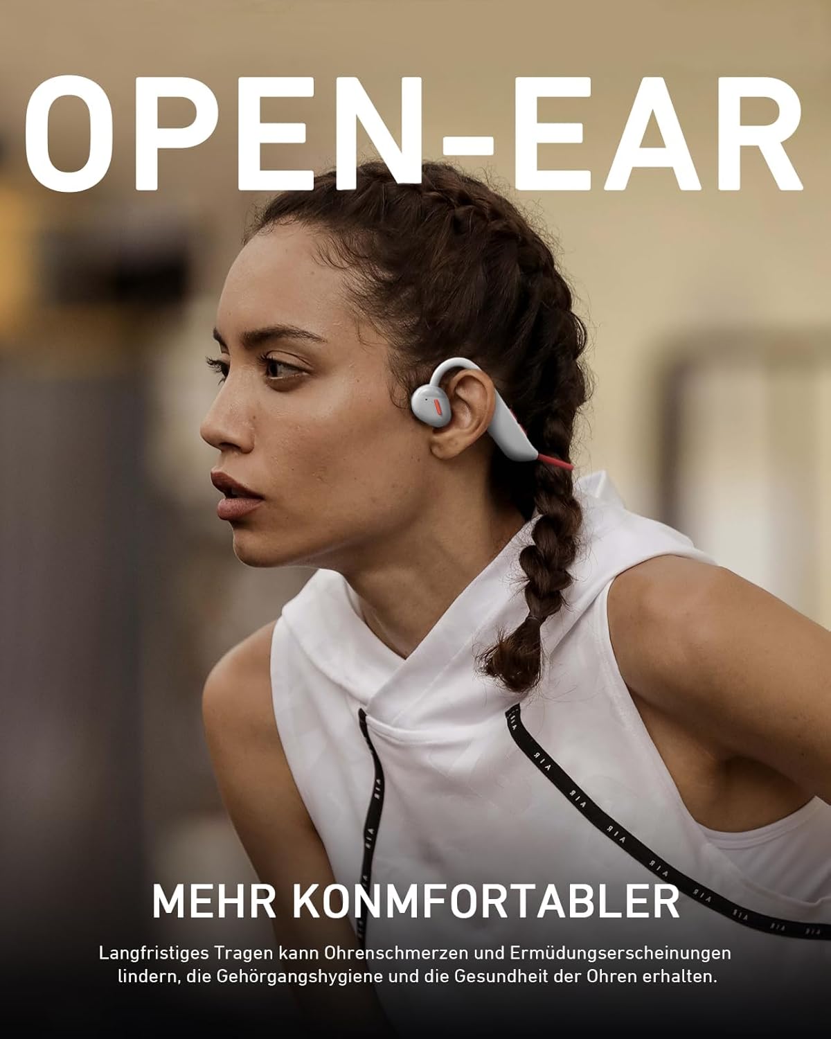 ANCwear Open Ear Kopfhörer Bluetooth 5.3, wasserdichte Kopfhörer kabellos Sport, Ohrhörer Bluetooth für Läufer Fahrradfahren Gym Running Work (Grau) 2 71tiIbnYdzL. AC SL1500 - smartspeakergames.de