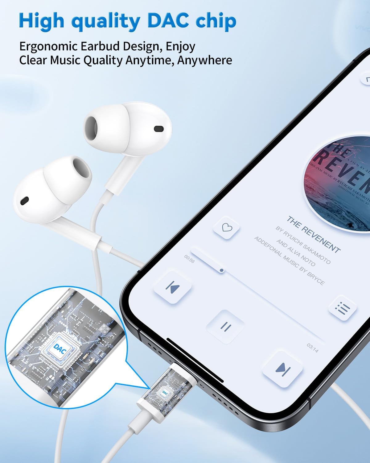 2Pack USB-C Kopfhörer für iPhone 16/15/Plus/Pro/Pro Max,Kabelgebundene HiFi-Stereo In-Ear-Ohrhörer mit Mikrofon&Lautstärkeregler Kompatibel mit iPad Pro,Pixel 7 6,Galaxy A55 A34 A54 A53 S24 S23 FE etc 6 71ukOgLvqTL. AC SL1500 - smartspeakergames.de