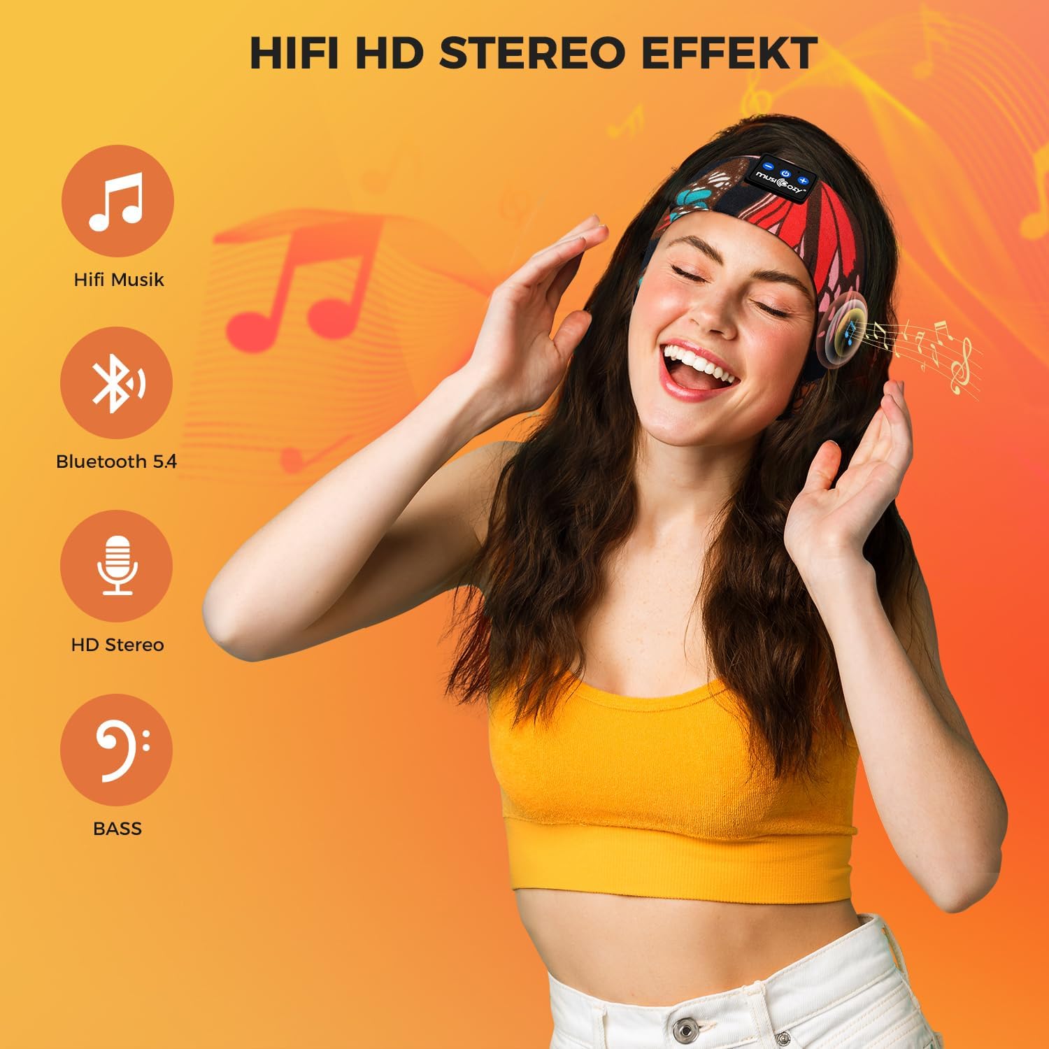 MUSICOZY Schlafkopfhörer Bluetooth 5.4, Schlaf Kopfhörer Sport-Kopfhörer 14+STD Spielzeit Kopfhörer Schlafen mit HiFi-Stereo, Ergonomisch Tech Gadgets für Seitenschläfer (Dunkelschwarz, L) 11 711tcX+NUpL. AC SL1500 - smartspeakergames.de
