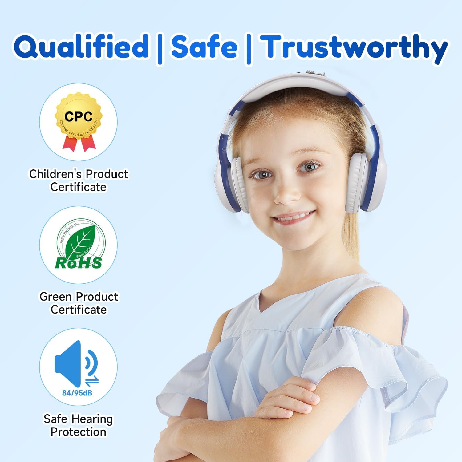 EarFun Bluetooth Kopfhörer Kinder, 74/85/94dB Lautstärkeregelung, HiFi Sound, HD-Mikrofon, 45 Std Akku, Faltbare, Einstellbar, Kopfhörer Kabellos Bluetooth Kinder für Schule/Reise/PC, Lila 9 715Ab3j5hgL. AC SL1500 - smartspeakergames.de