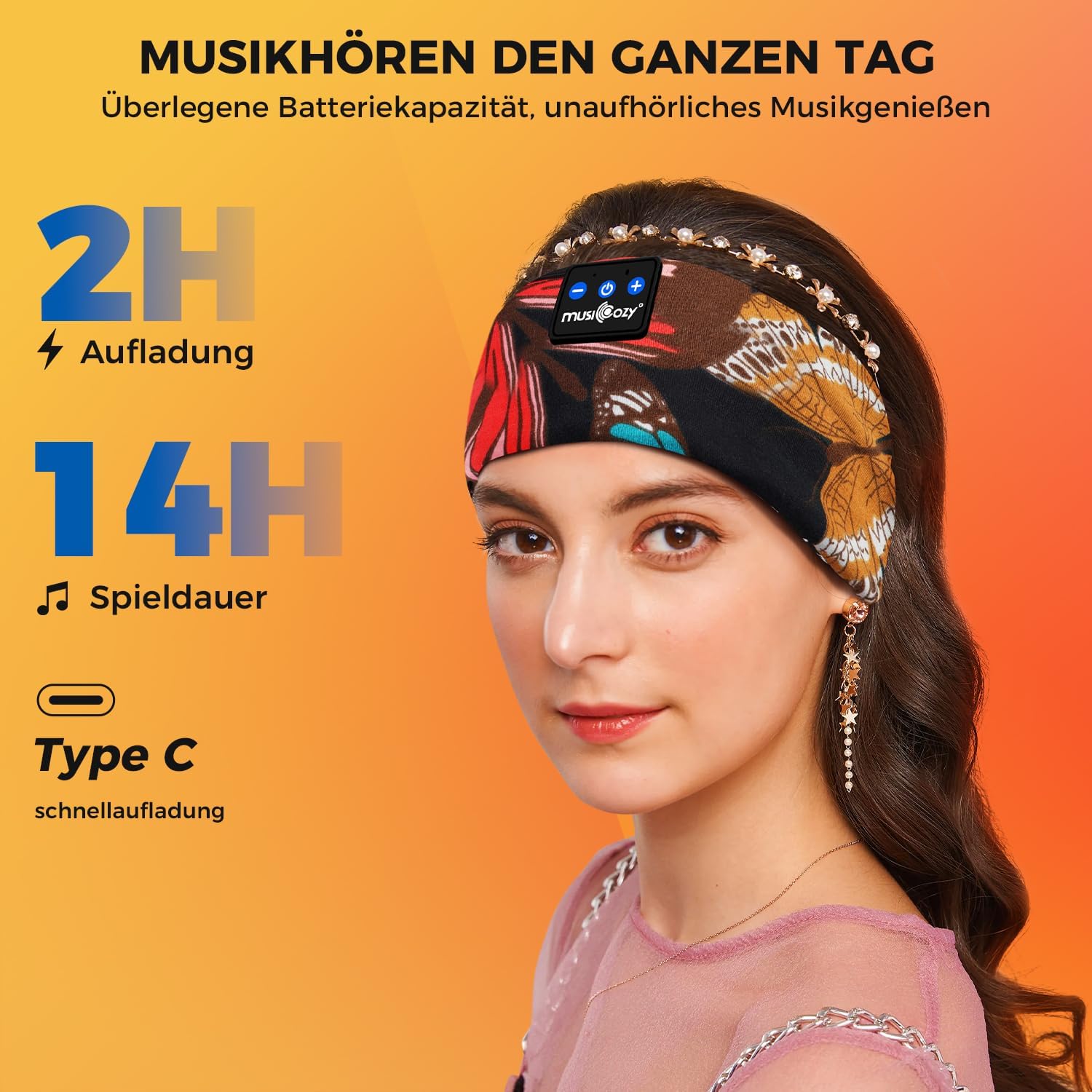 MUSICOZY Schlafkopfhörer Bluetooth 5.4, Schlaf Kopfhörer Sport-Kopfhörer 14+STD Spielzeit Kopfhörer Schlafen mit HiFi-Stereo, Ergonomisch Tech Gadgets für Seitenschläfer (Dunkelschwarz, L) 13 71AxqjNx jL. AC SL1500 - smartspeakergames.de
