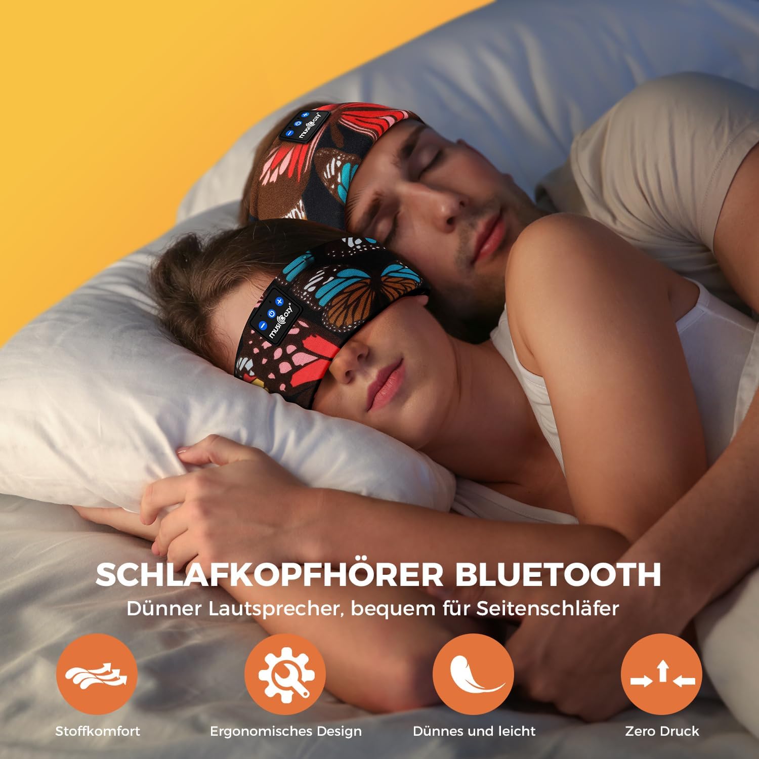 MUSICOZY Schlafkopfhörer Bluetooth 5.4, Schlaf Kopfhörer Sport-Kopfhörer 14+STD Spielzeit Kopfhörer Schlafen mit HiFi-Stereo, Ergonomisch Tech Gadgets für Seitenschläfer (Dunkelschwarz, L) 10 71jMJFfb3QL. AC SL1500 - smartspeakergames.de