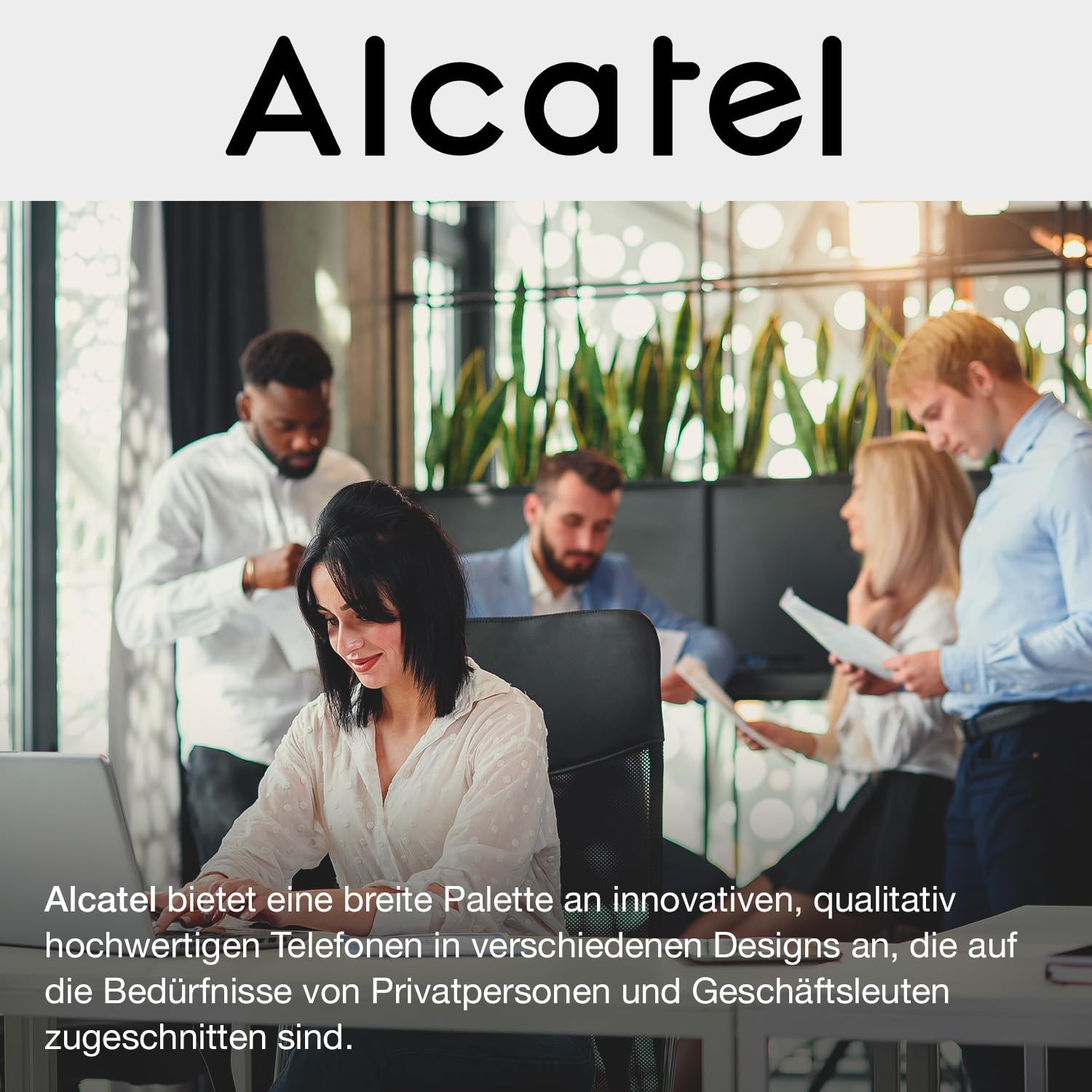 ALCATEL Temporis 10 PRO - Festnetztelefon für den professionellen Einsatz - Visuelle Anrufanzeige - Wahlwiederholungstaste - Stummtaste - Wandmontage - Schwarz 6 71g03Pc4pfL. AC SL1500 - smartspeakergames.de