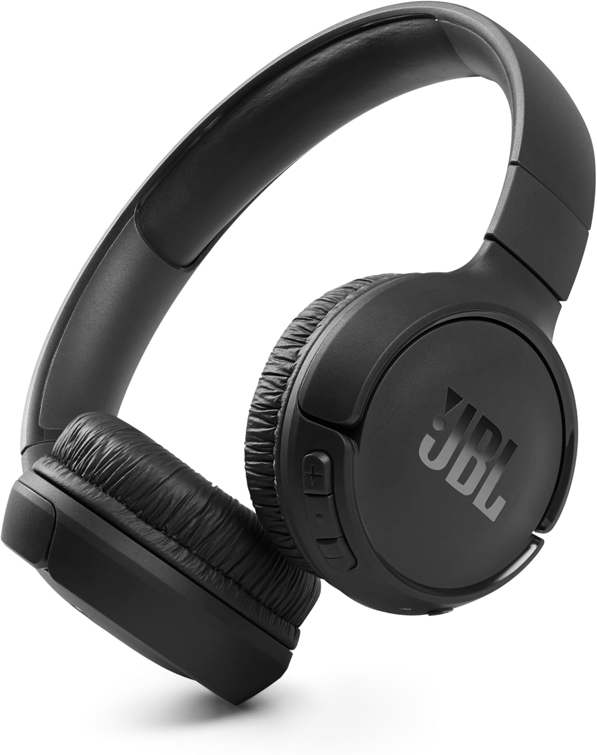 JBL Tune 510 BT – Bluetooth On-Ear Kopfhörer - Schwarz – Faltbare Headphones mit Freisprechfunktion – Kompatibel mit Sprachassistenten – Lange Laufzeit von bis zu 40 Stunden