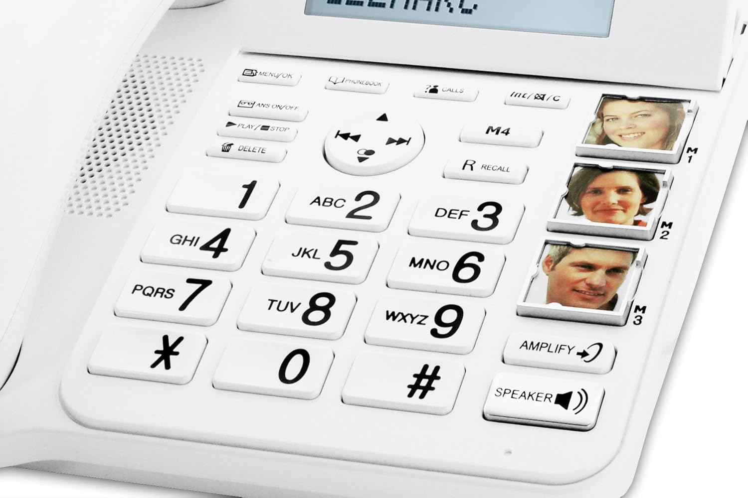 Geemarc Amplidect 295 Combi Photo - Festnetztelefon mit Verstärker und zusätzlichem Mobilteil mit großen, anpassbaren Fototasten für Senioren - Geringer bis mittlerer Hörverlust - Version DE 6 71sCVkqD1TL. AC SL1500 - smartspeakergames.de