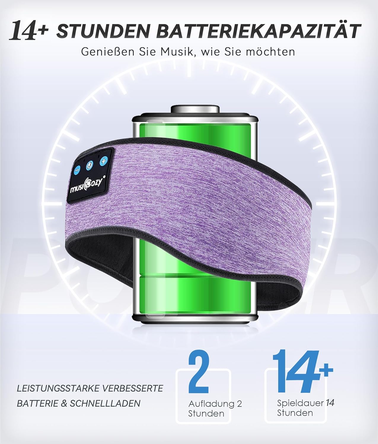 MUSICOZY Schlafkopfhörer Bluetooth 5.4, Schlaf Kopfhörer Sport-Kopfhörer 14+STD Spielzeit Kopfhörer Schlafen mit HiFi-Stereo, Ergonomisch Tech Gadgets für Seitenschläfer (Dunkelschwarz, L) 20 81DG3ssW7WL. AC SL1500 - smartspeakergames.de