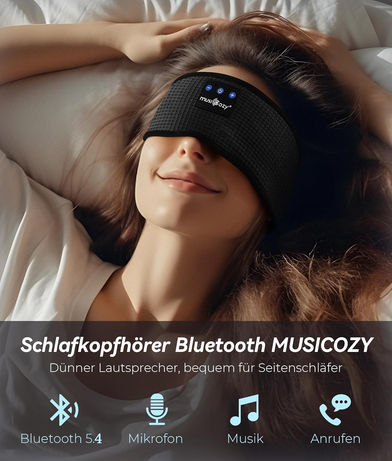 MUSICOZY Schlafkopfhörer Bluetooth 5.4, Schlaf Kopfhörer Sport-Kopfhörer 14+STD Spielzeit Kopfhörer Schlafen mit HiFi-Stereo, Ergonomisch Tech Gadgets für Seitenschläfer (Dunkelschwarz, L) 55 81O0qa0pTFL. AC SL1500 - smartspeakergames.de