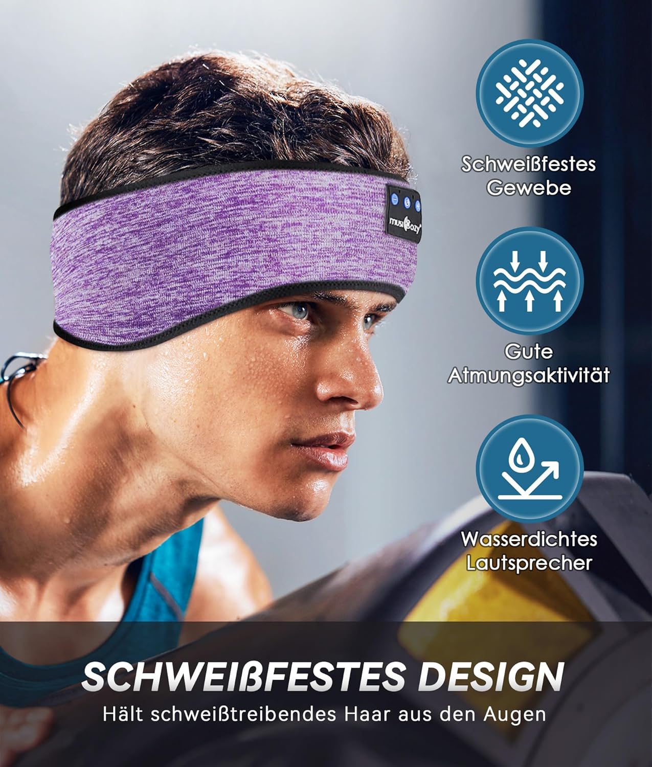 MUSICOZY Schlafkopfhörer Bluetooth 5.4, Schlaf Kopfhörer Sport-Kopfhörer 14+STD Spielzeit Kopfhörer Schlafen mit HiFi-Stereo, Ergonomisch Tech Gadgets für Seitenschläfer (Dunkelschwarz, L) 18 81bERF5eVvL. AC SL1500 - smartspeakergames.de