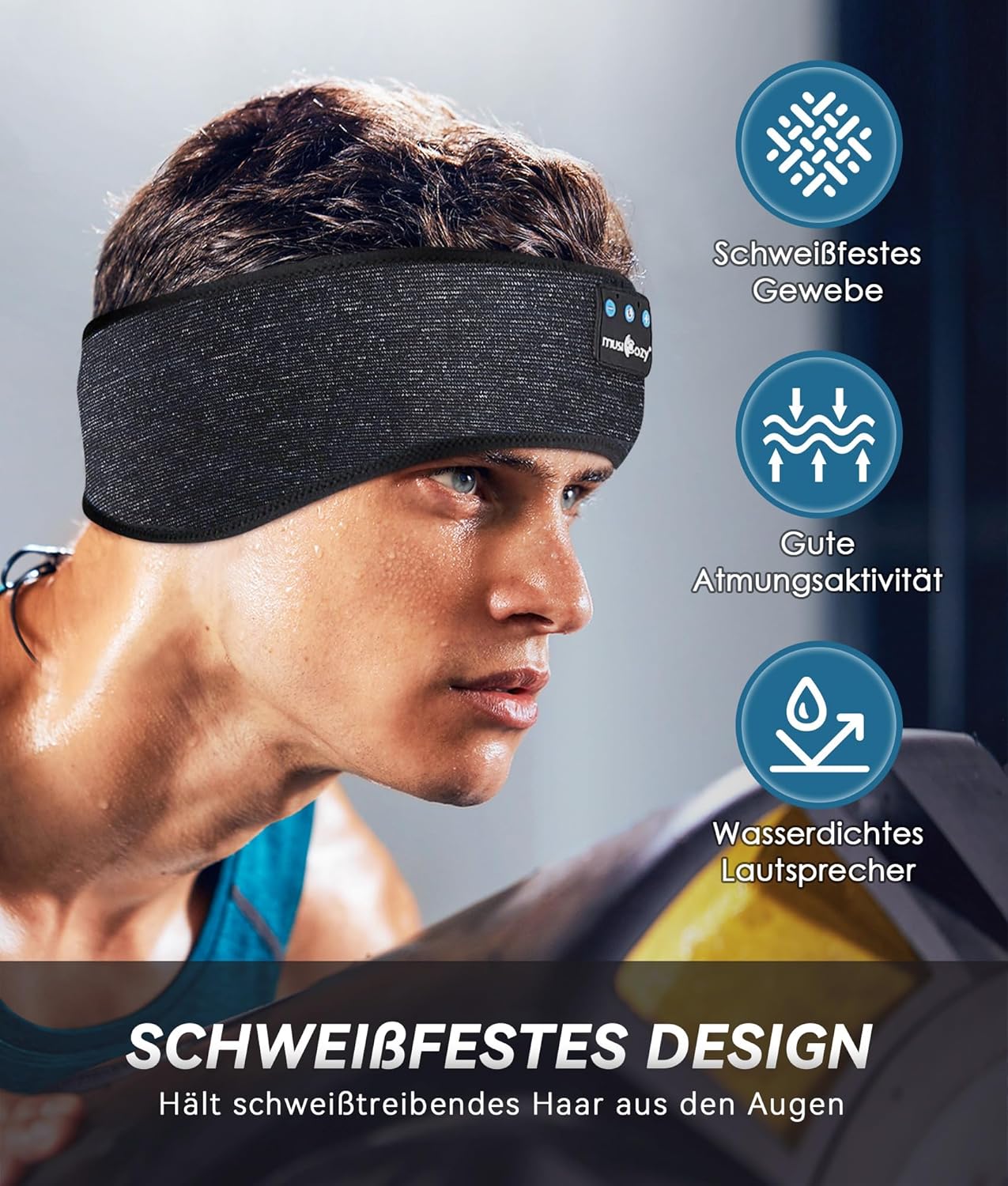 MUSICOZY Schlafkopfhörer Bluetooth 5.4, Schlaf Kopfhörer Sport-Kopfhörer 14+STD Spielzeit Kopfhörer Schlafen mit HiFi-Stereo, Ergonomisch Tech Gadgets für Seitenschläfer (Dunkelschwarz, L) 69 81m3taYeeZL. AC SL1500 - smartspeakergames.de